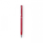 Colorida caneta promocional de alumínio cor vermelho 9