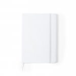 Caderno personalizada em RPET tamanho A5 cor branco 4