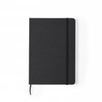Caderno personalizada em RPET tamanho A5 cor preto 1