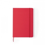 Caderno personalizada em RPET tamanho A5 cor vermelho 3