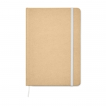 Caderno A5 personalizado papel reciclado cor branco 1