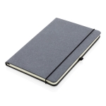 Caderno Recycled Leather | A5 | Linhas cor cinzento-escuro segunda vista