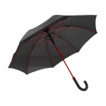 Guarda-chuva resistente com varetas coloridas cor vermelho 3