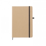 Caderno A5 personalizado papel reciclado cor preto 1