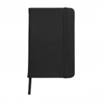 Caderno de bolso de páginas com riscas cor preto 1