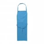 Avental Chef cor azul-claro primeira vista