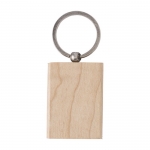 Porta-chaves para merchandising de madeira cor madeira 1