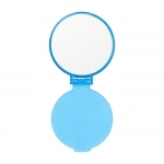 Espelho Bolso BasicStyle cor azul-claro primeira vista