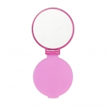 Espelho Bolso BasicStyle cor cor-de-rosa primeira vista