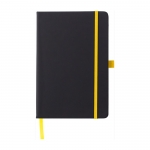 Caderno Colormatch | A5 | Pautadas cor amarelo primeira vista
