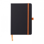 Caderno Colormatch | A5 | Pautadas cor cor-de-laranja primeira vista