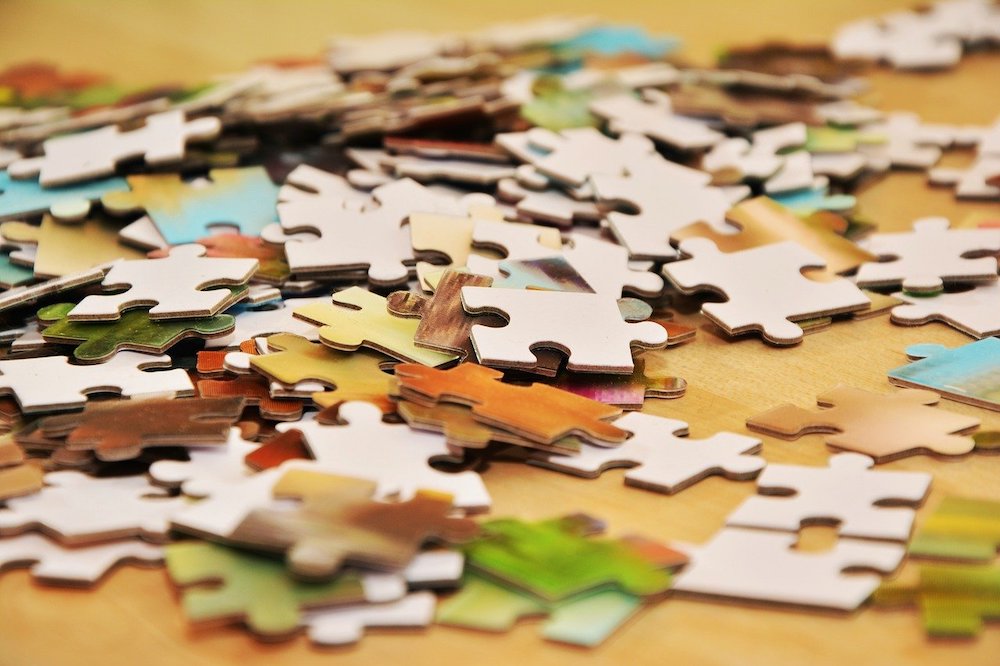 Um puzzle é um bom exemplo de brinde indireto