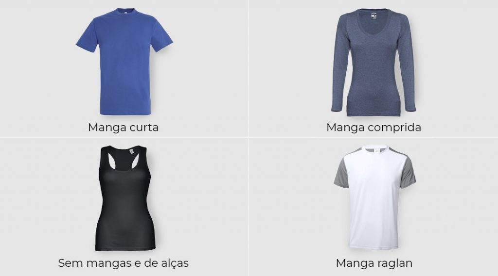 classificação t-shirts personalizadas