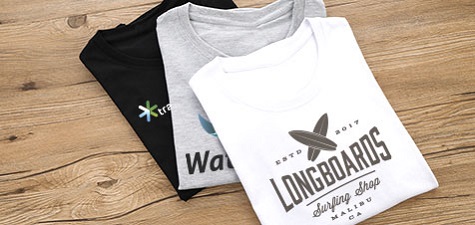 T-shirts publicitárias