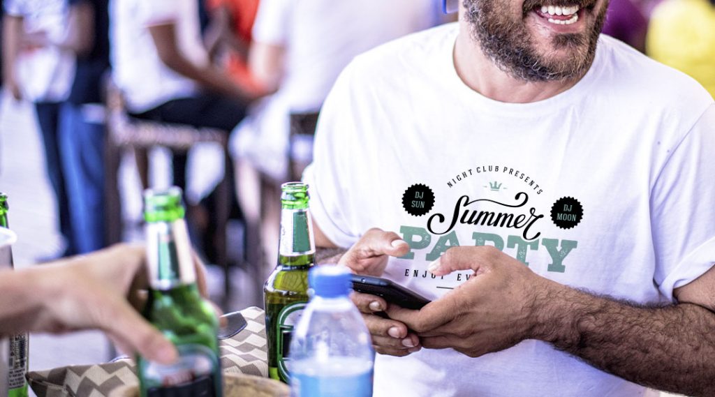 t-shirts eventos