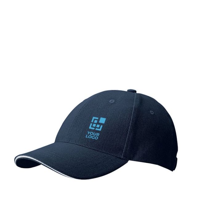boné de algodão personalizado com logo