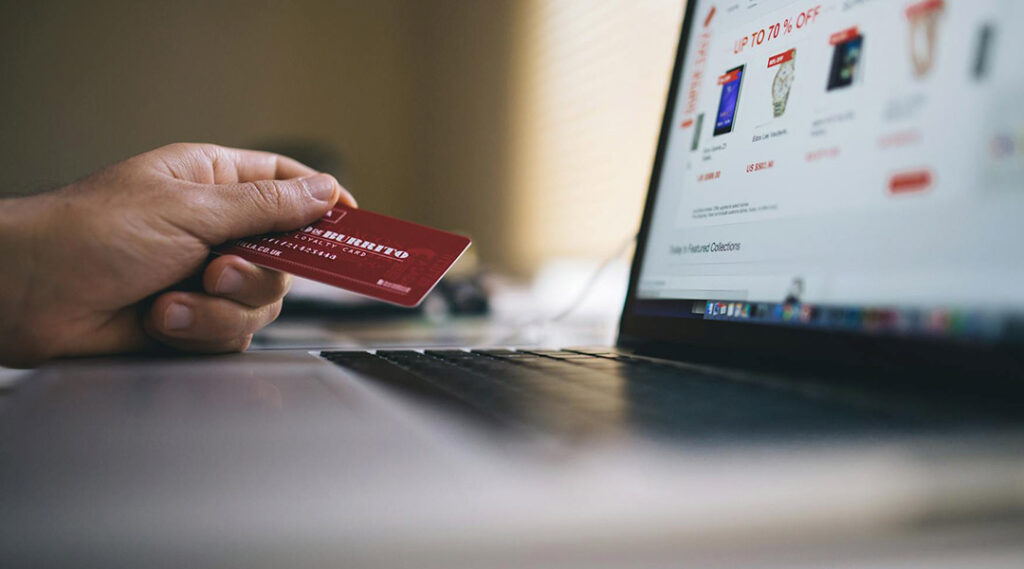 pagamentos online com cartão de crédito