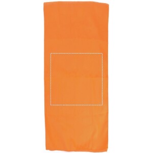 Posição de marcação towel front e com bordado