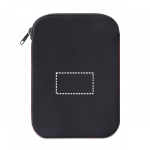Posição de marcação bolsa tablet frente com bordado (até 6cm2)