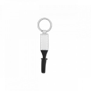 Posição de marcação porta-chaves frente com doming (até 6cm2)