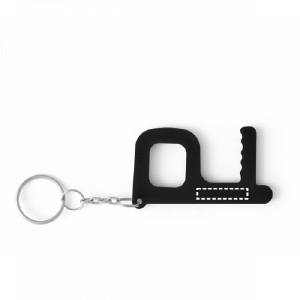 Posição de marcação porta-chaves frente com tampografia