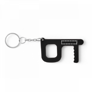 Posição de marcação porta-chaves verso com tampografia