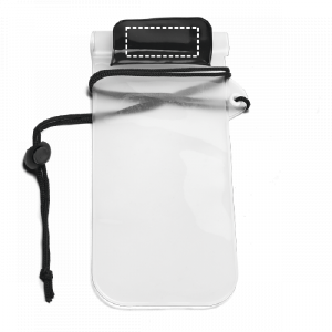 Posição de marcação bolsa telemóvel pala com tampografia
