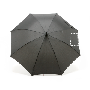 Posição de marcação guarda-chuva gomo 3 com serigrafia têxtil