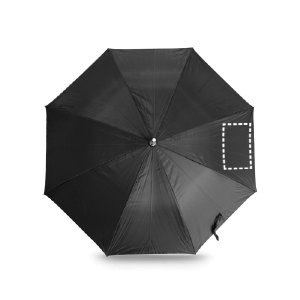 Posição de marcação guarda-chuva gomo com serigrafia têxtil