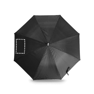 Posição de marcação guarda-chuva gomo 2 com serigrafia têxtil