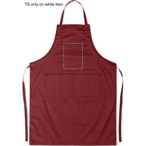 Front above pocket