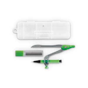 Estojo geometria tampa