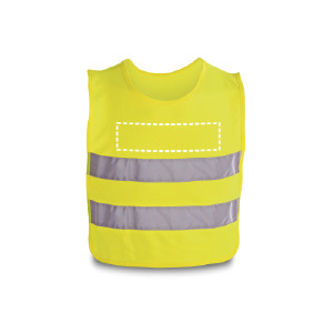 Colete frente superior