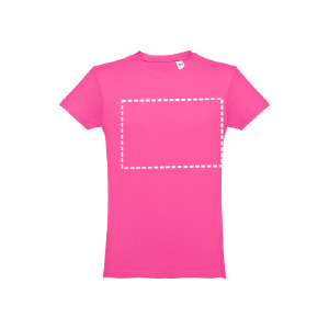 T-shirt manga curta peito