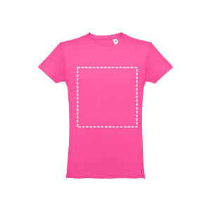 T-shirt manga curta peito