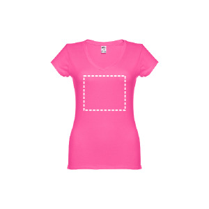 T-shirt manga curta peito