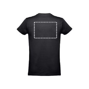 T-shirt manga curta peito
