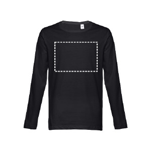 T-shirt manga comprida peito