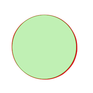 A superfície inteira