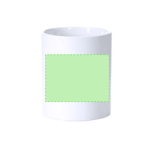 Focado na frente do copo