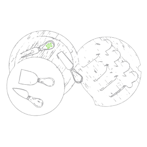 Cabo utensílio 3 cara A