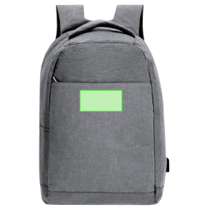 Frontal por baixo do fecho