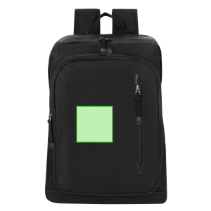 Na parte dianteira do bloco