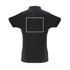 Polo de manga curta manga