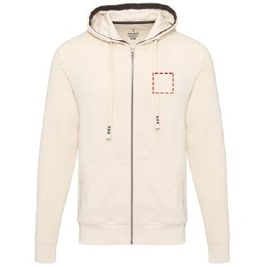 parte esquerda do peito