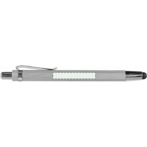 Ao lado do clip, escrita destro