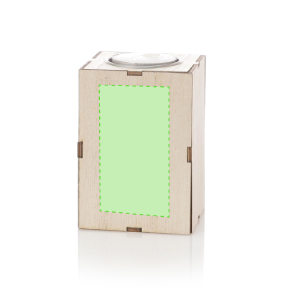 Centrado no lado esquerdo