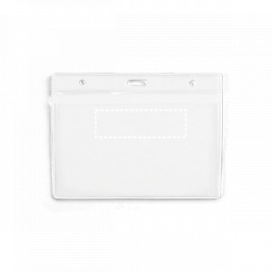 Porta crachás frente superior