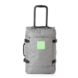 Na parte superior frontal