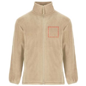 parte esquerda do peito